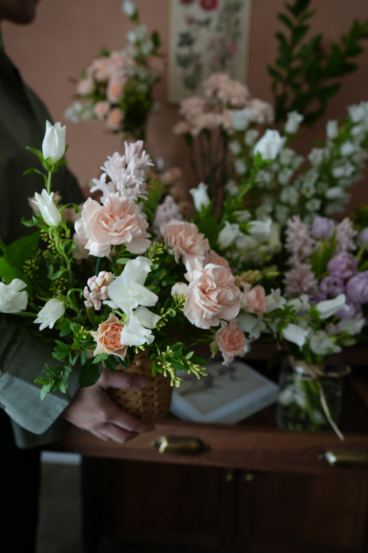 Carnation Basket (Mother's Day 2024)