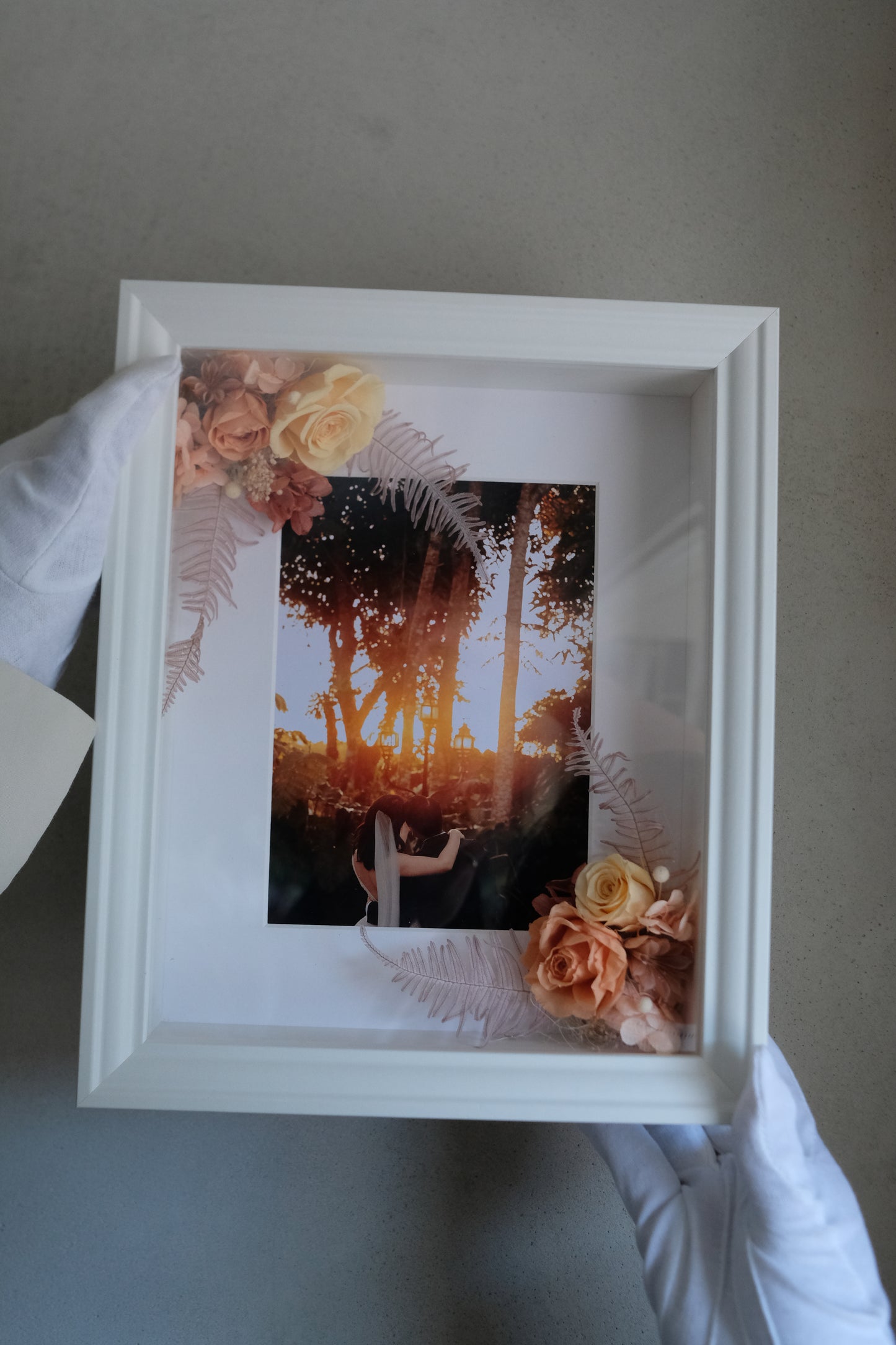 Peachy Memory Frame